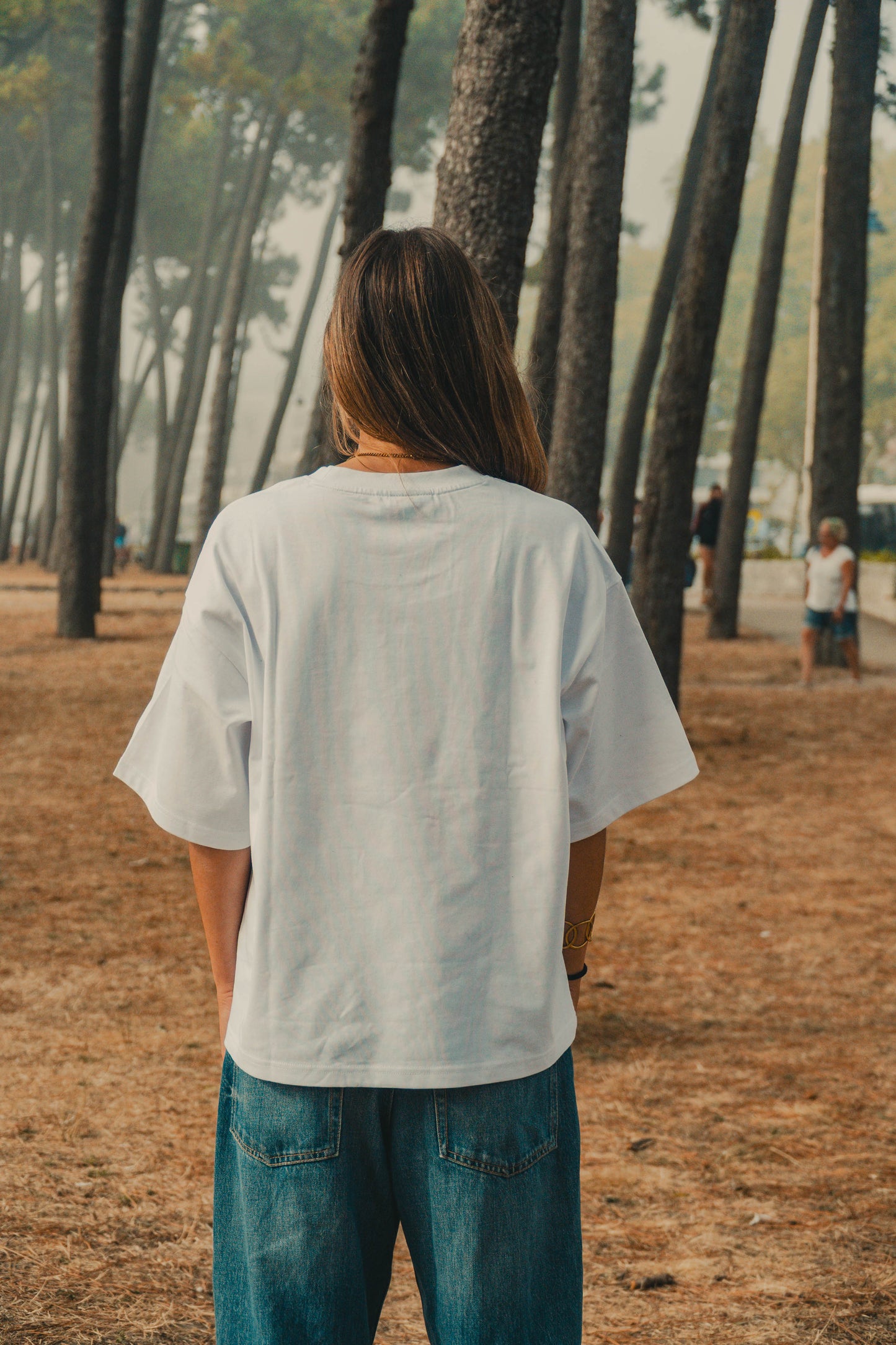 MAD MIKE WHITE BOXY TEE