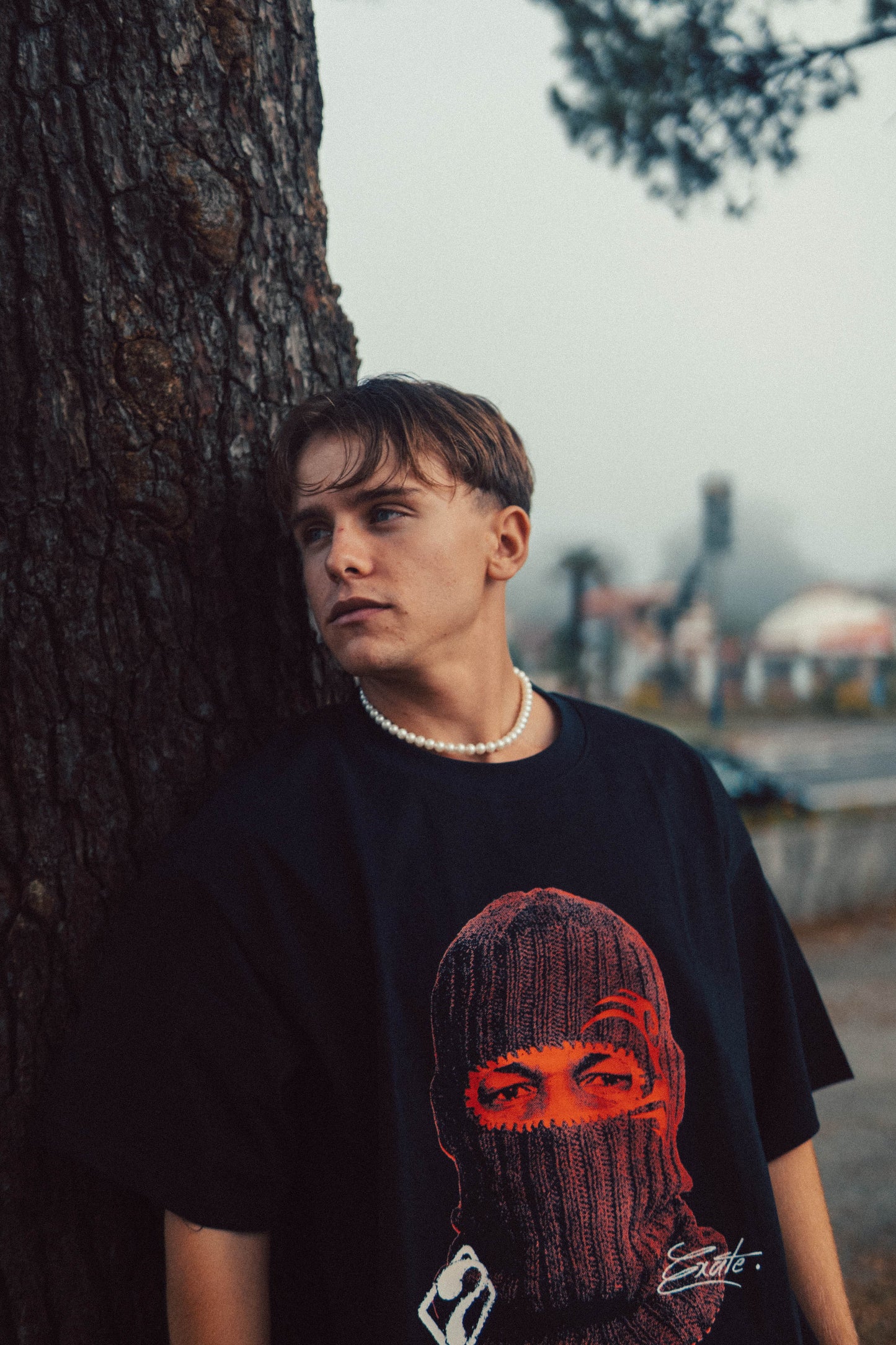 MAD MIKE BLACK BOXY TEE
