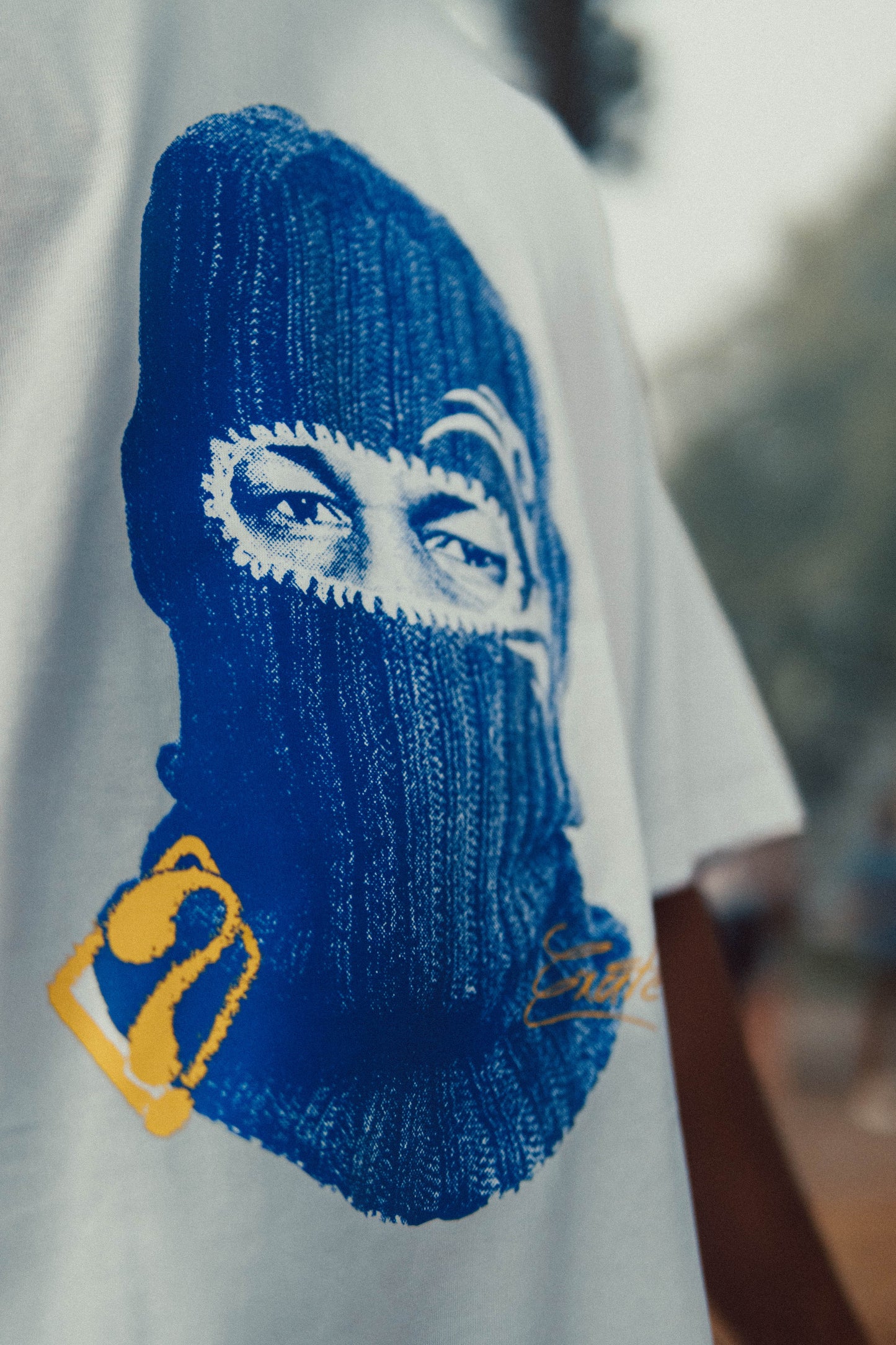 MAD MIKE WHITE BOXY TEE