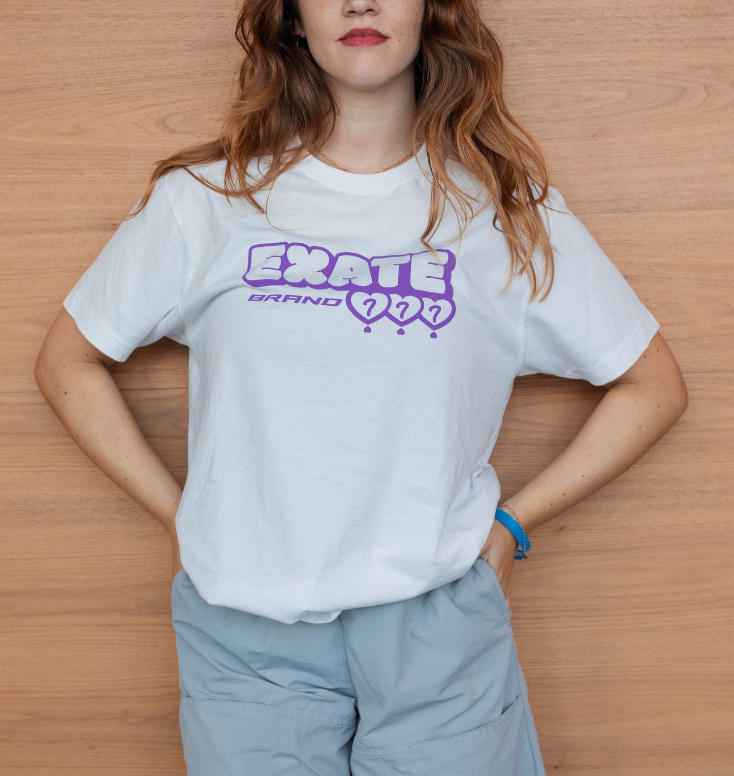 CONFUSED HEART WHITE TEE