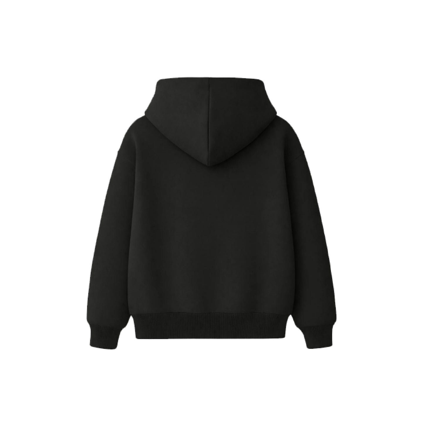 SAVAGE HEART BLACK BOXY HOODIE