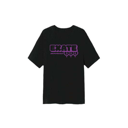 CONFUSED HEART BLACK TEE