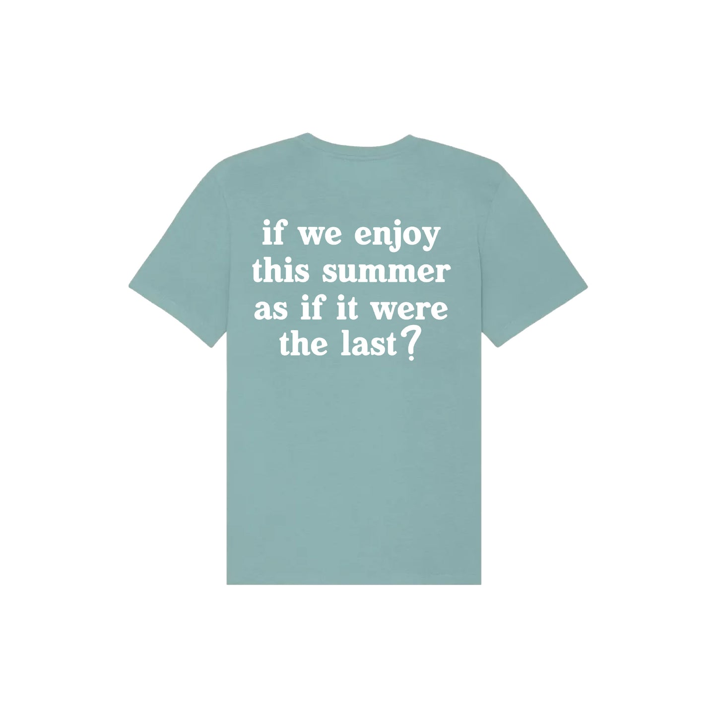 ENDLESS SUMMER WALLY TEAL MONSTERA TEE