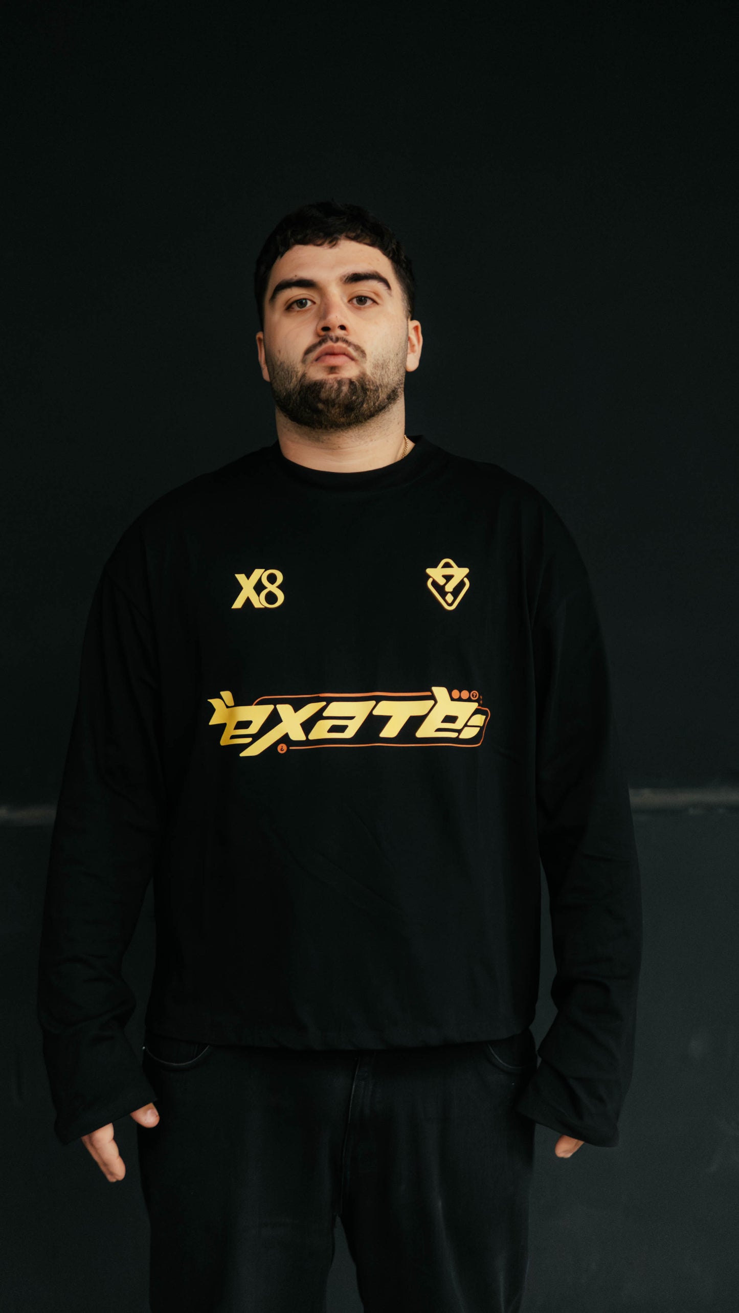 DRAFT BLACK BOXY LONGSLEEVE