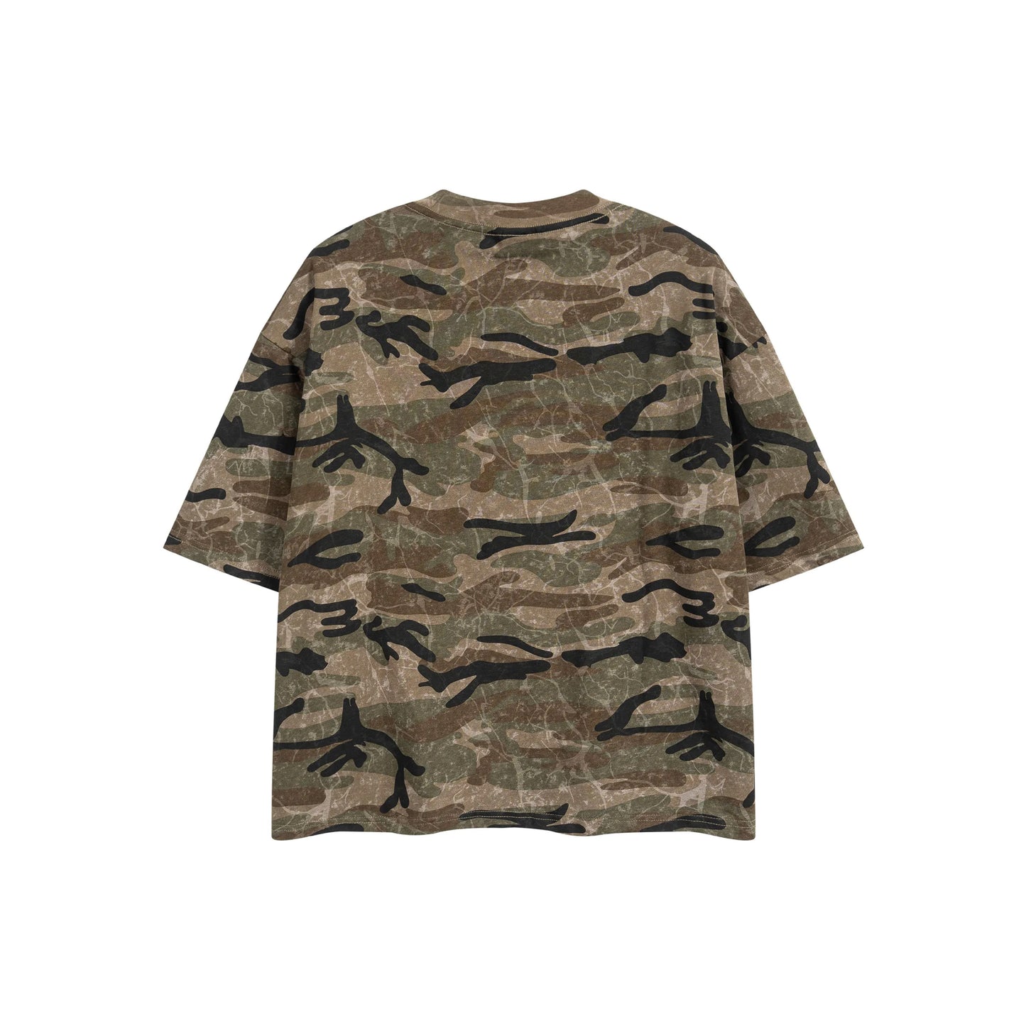 QUILL CAMO BOXY TEE