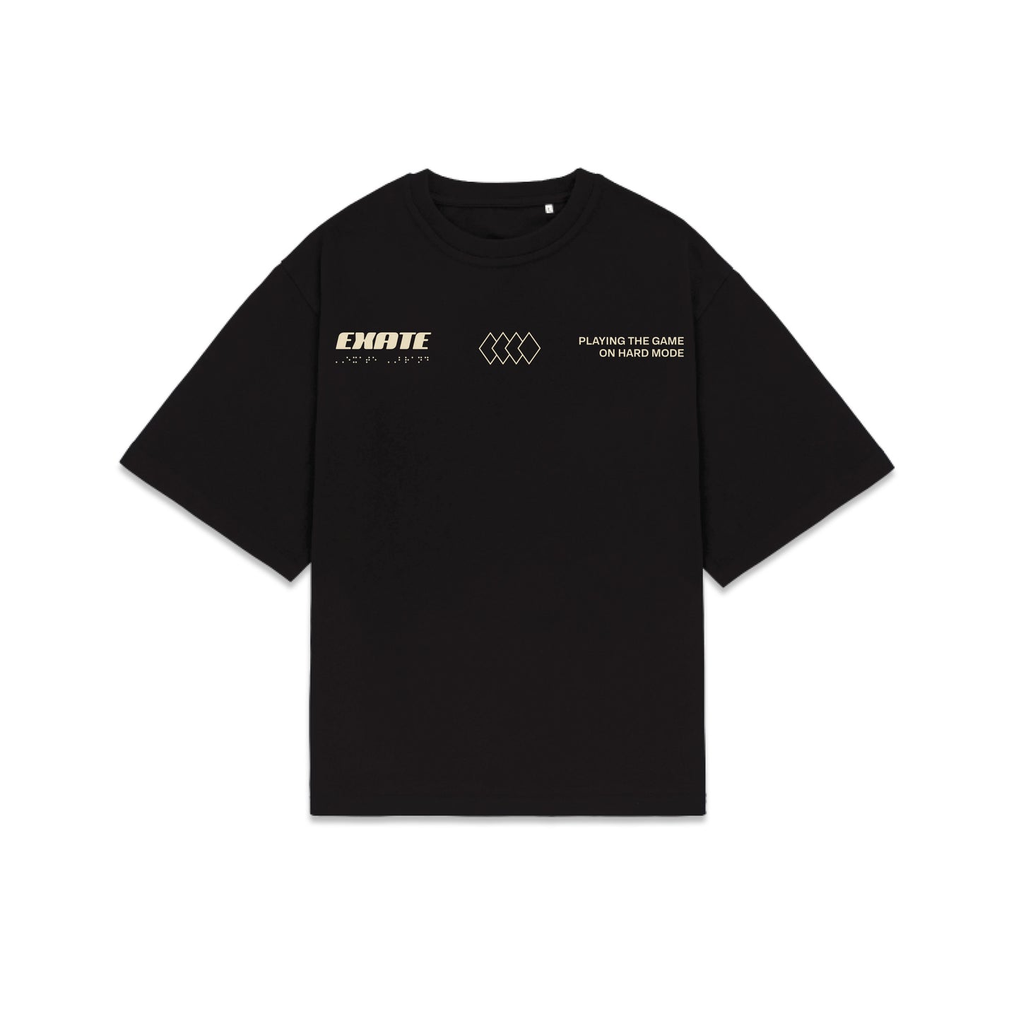 LAB BLACK BOXY TEE