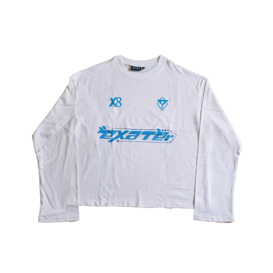 DRAFT WHITE BOXY LONGSLEEVE