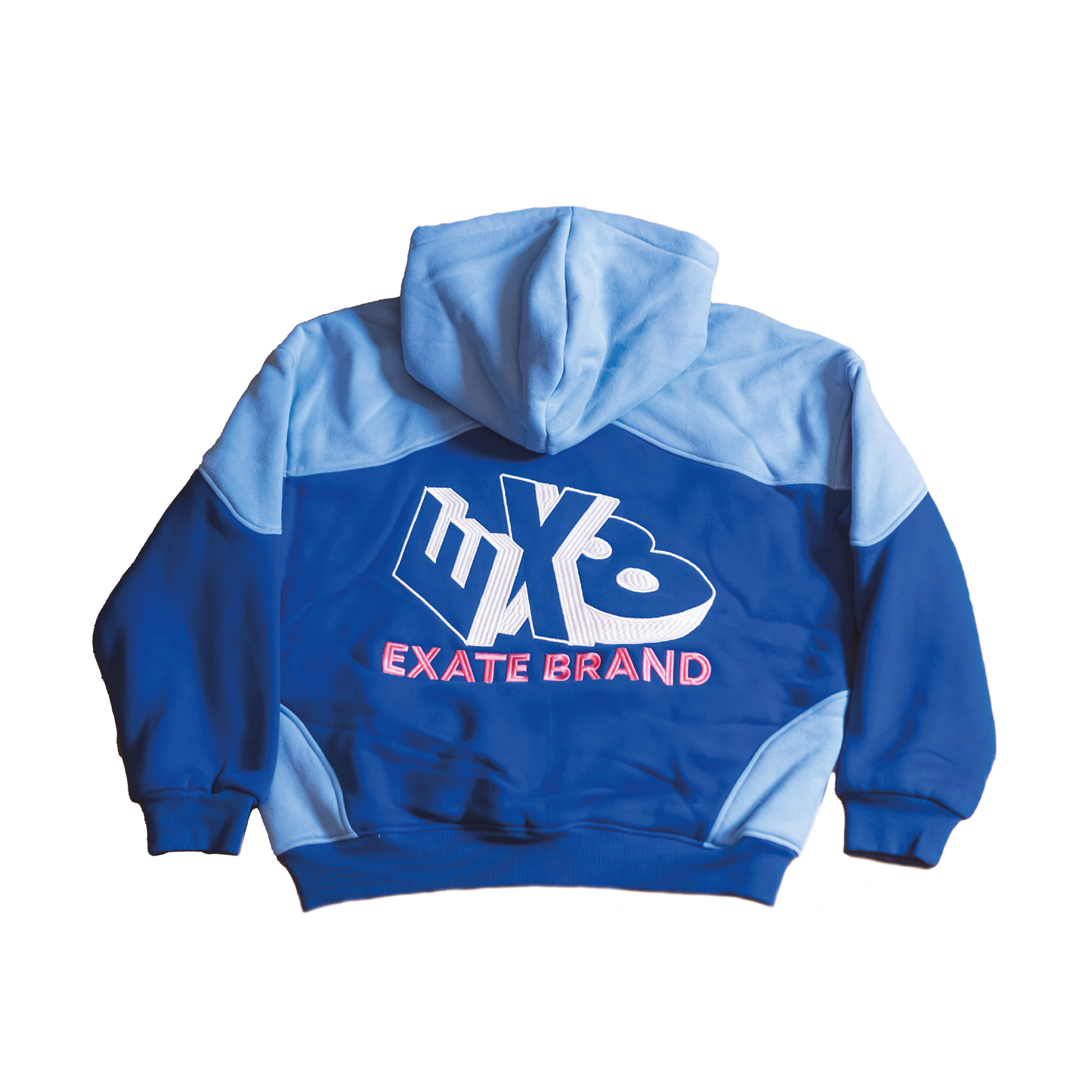 INCEPTION BLUE BOXY HOODIE