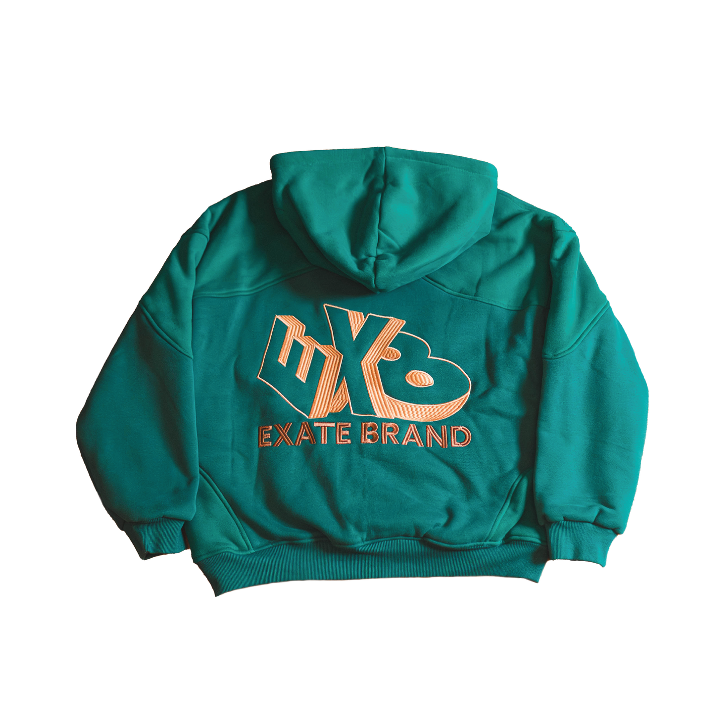 INCEPTION GREEN BOXY HOODIE