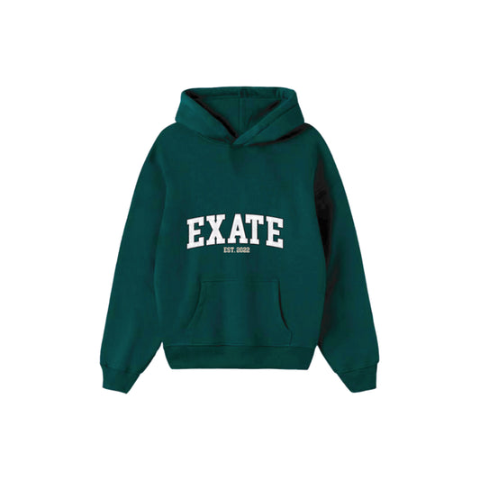 UNIVERSITY PINE GREEN HOODIE