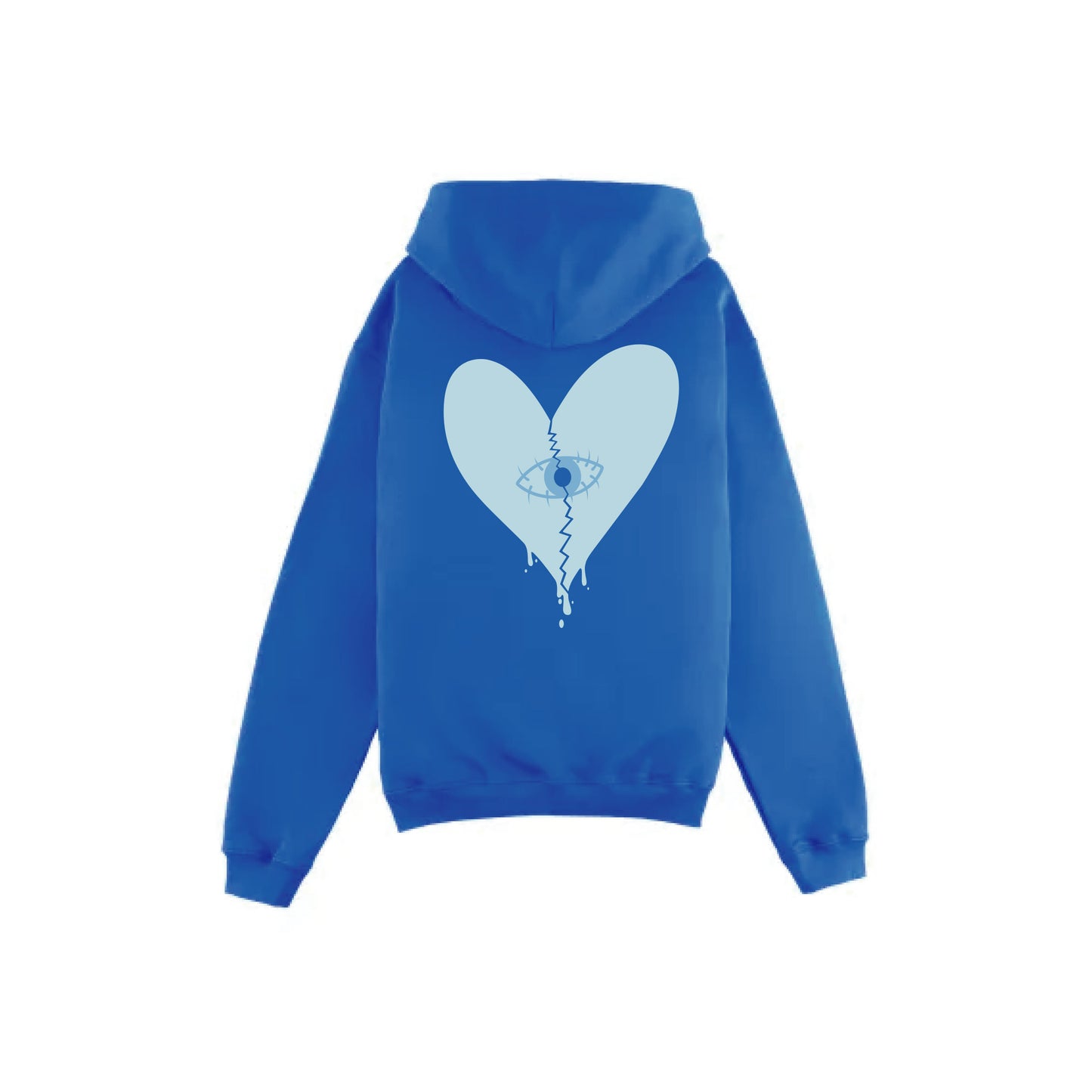 WEEPING LOVERS ROYAL BLUE HOODIE